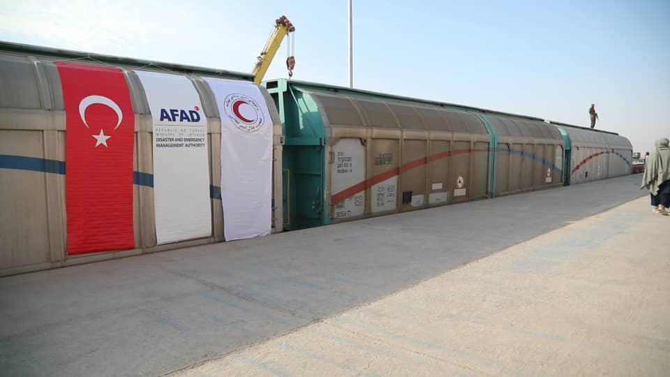 Another Turkish humanitarian aid package arrives in Herat