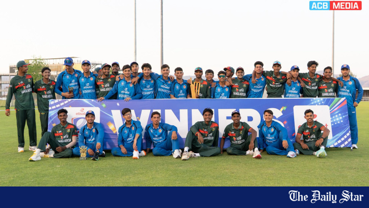 Afghanistan U-19 deny Bangladesh series victory